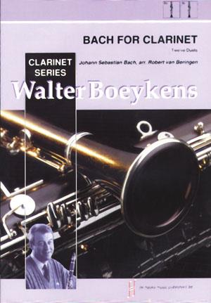 J.S. Bach For Clarinet - Twelve Duets - pro klarinet